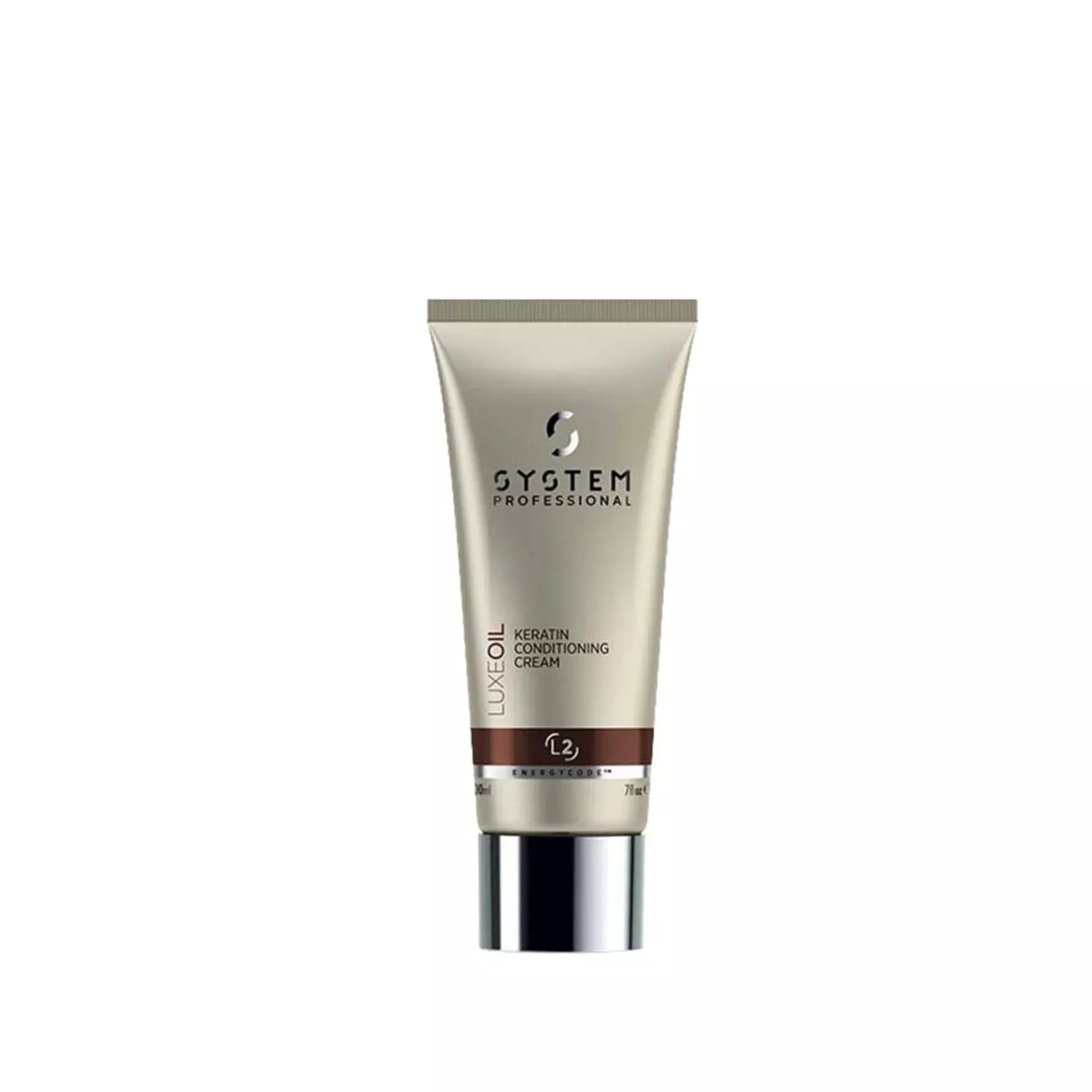 Wella System Professional Luxe Oil Keratin Hair Cream 200ml - Nourishing Keratin Treatment for Damaged Hair