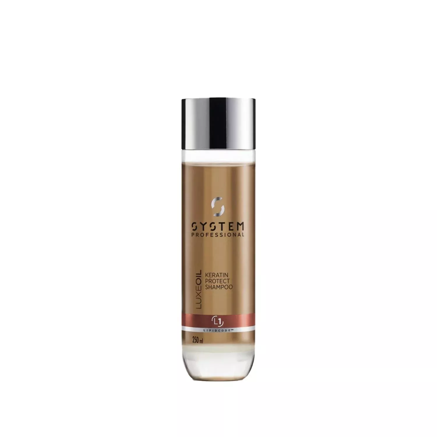 Wella System Professional Luxe Oil Keratin Protective Shampoo - Nourishes & Protects Hair, 250ml