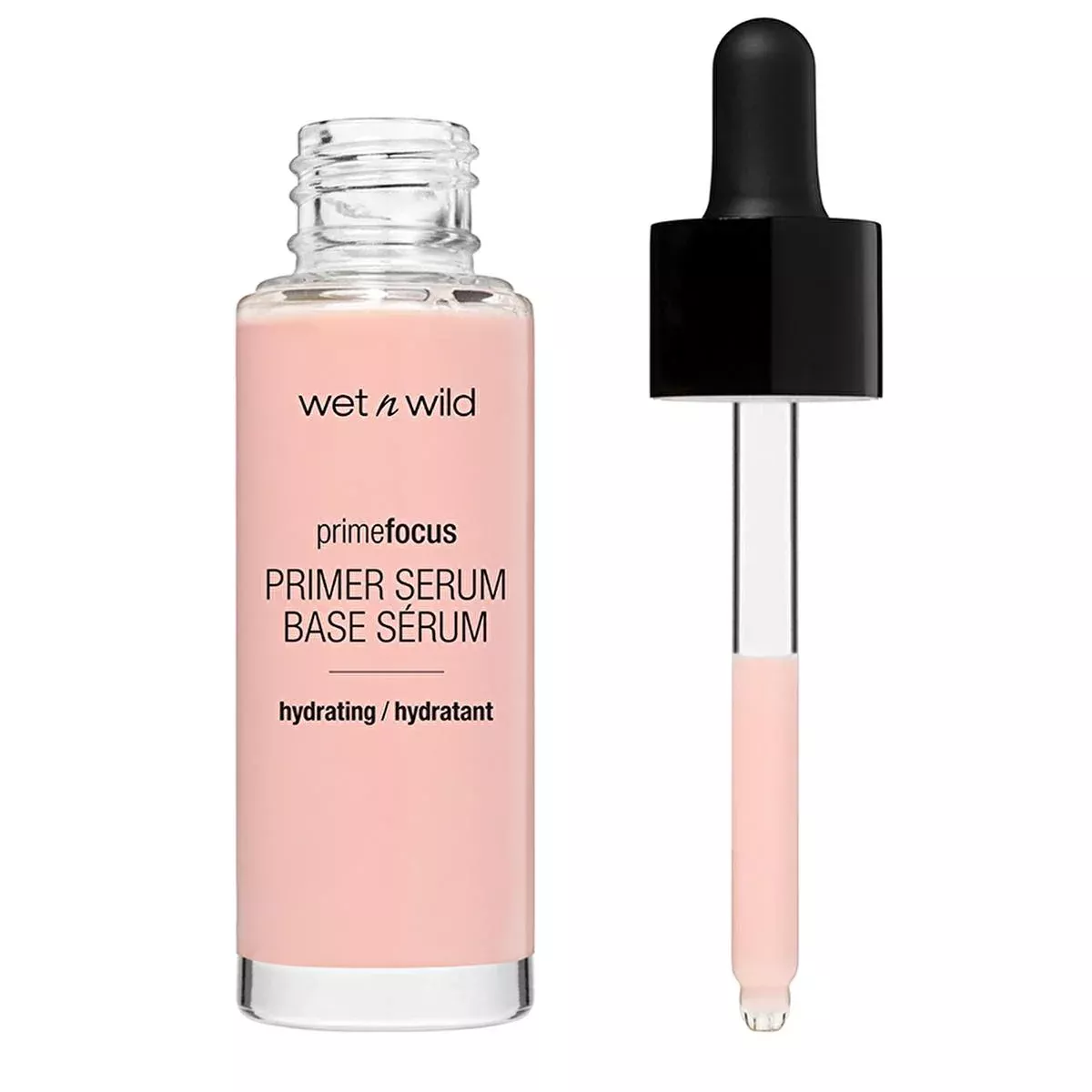 Wet n Wild Primefocus Serum Makeup Primer - Hydrating, Natural Ingredients for Smooth Makeup Application