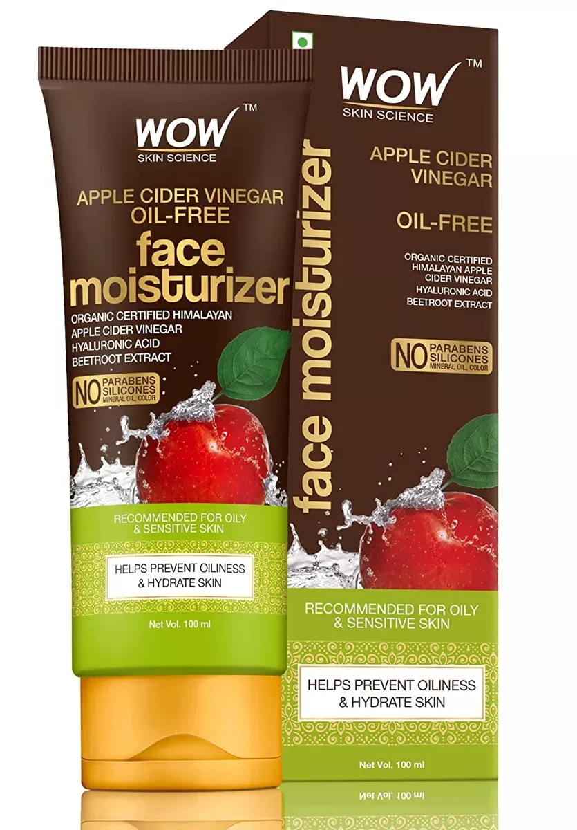 WOW Skin Science Apple Cider Vinegar Oil Free Moisturizer Review