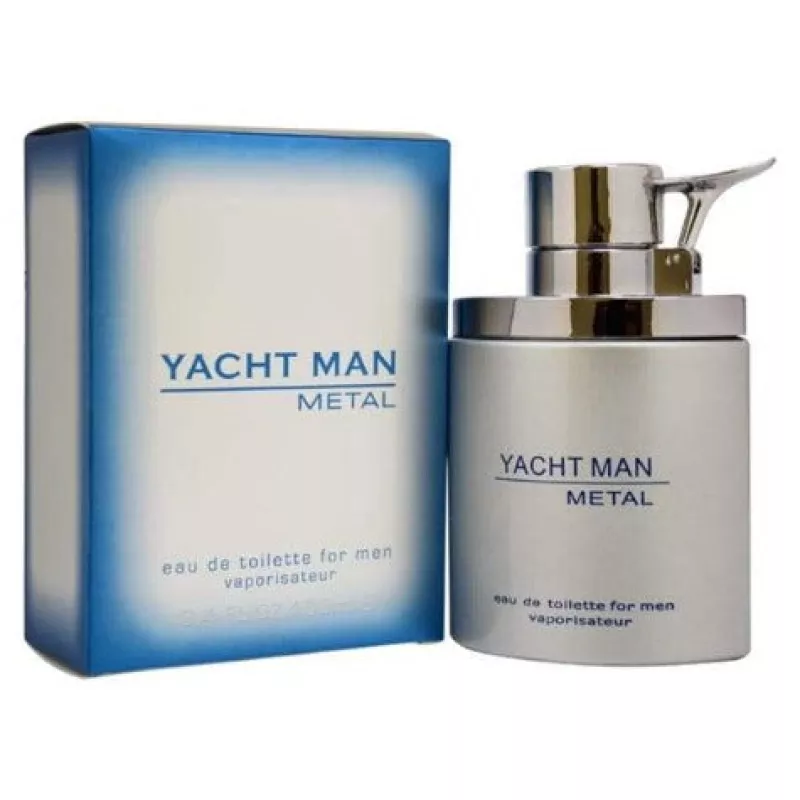 Yacht Man Metal Eau De Toilette - 3.4 Oz