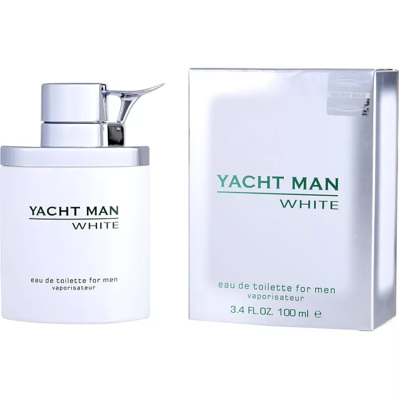 Yacht Man White By Myrurgia EDT Spray 3.4 Oz