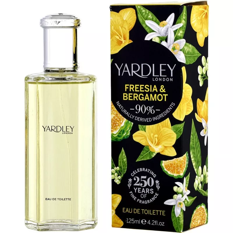 Yardley Freesia & Bergamot By Yardley Eau De Toilette Spray 4.2 Oz