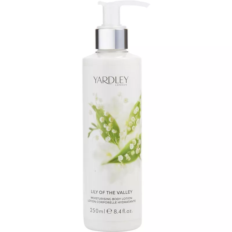 Yardley Lily Of The Valley Body Lotion 8.4 Oz