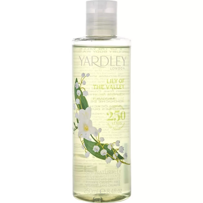 Yardley Lily Of The Valley Body Wash 8.4 Oz