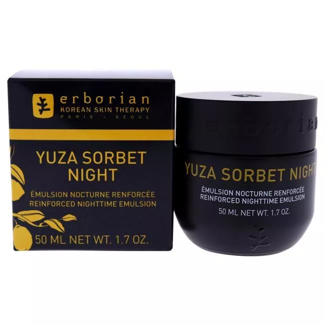 Yuza Sorbet Night Emulsion By Erborian For Women - 1.7 Oz Emulsion - 1.7 Oz