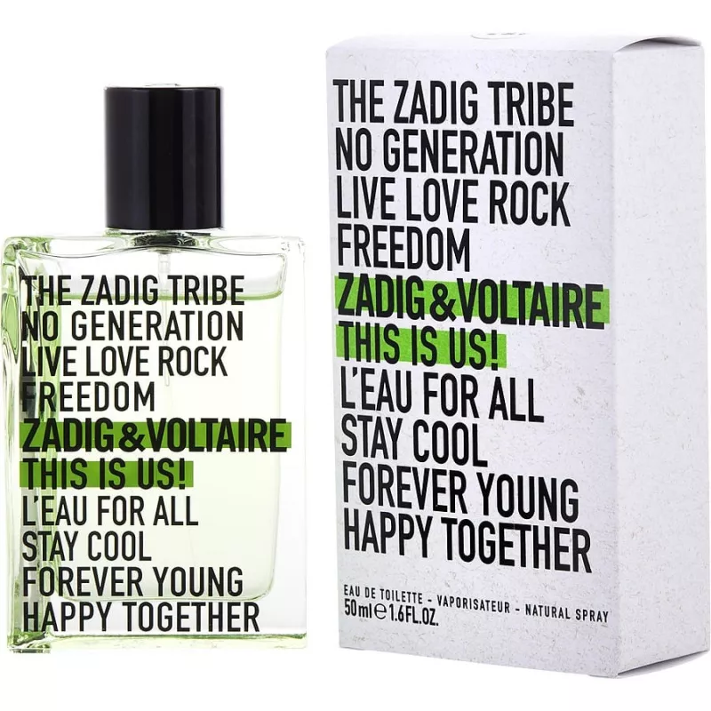 Zadig & Voltaire This Is Us! L'eau For All Edt Spray 1.7 Oz
