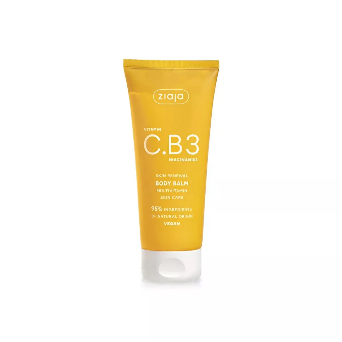Ziaja Vitamin C B3 Niacinamide Body Cream: Brighten Skin, Anti-Aging, & Hydrate Dry Skin - Lightweight 6.76 fl oz