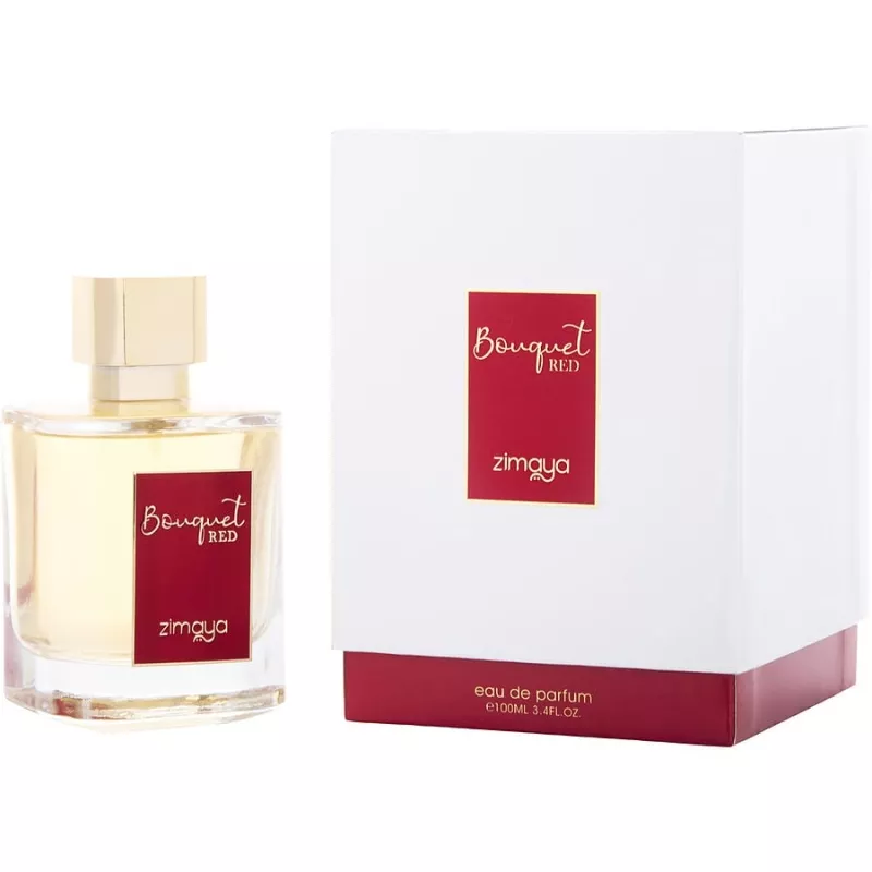 Zimaya Bouquet Red Eau De Parfum Spray 3.4 Oz - Unisex Fragrance