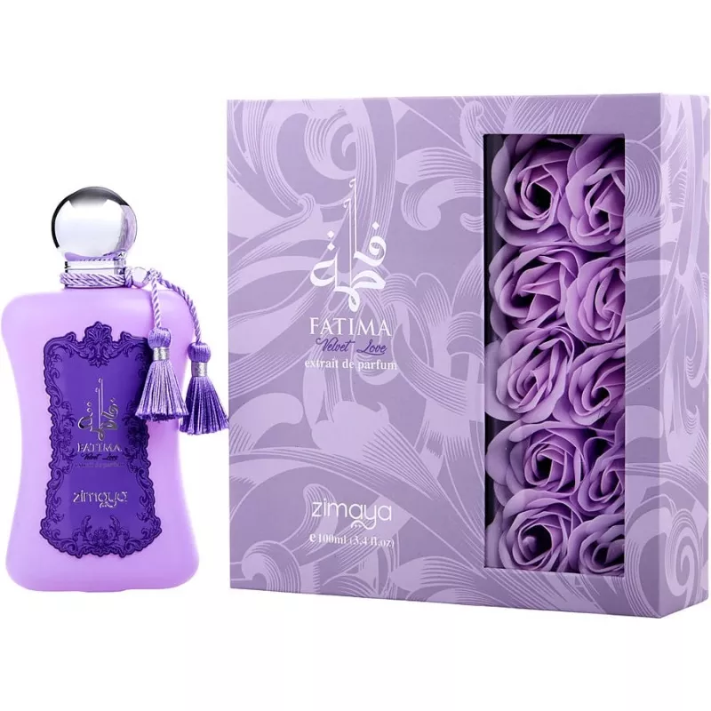 Zimaya Fatima Velvet Love Extrait De Parfum Spray 3.4 Oz