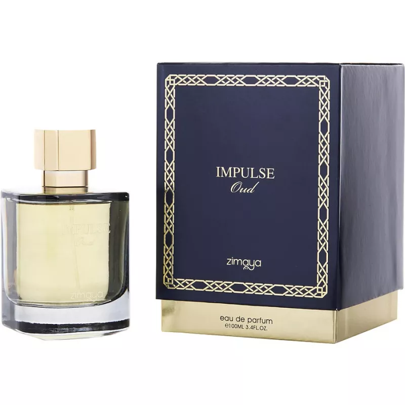 Zimaya Impulse Oud Eau De Parfum Spray 3.4 Oz